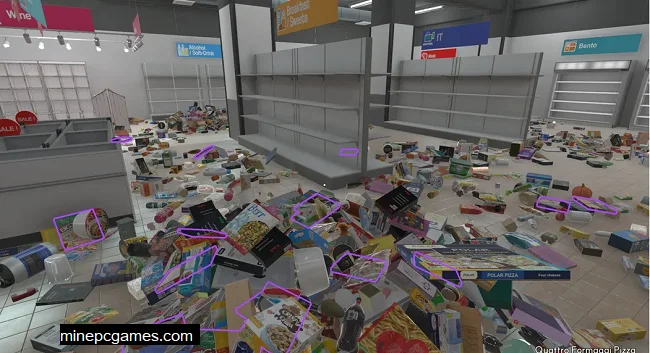 Supermarket Chaos Screenshot 1, PC Game, Download Free